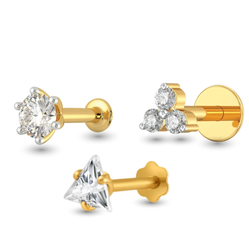 Best Package 1+Triangle +3 Stone (3pc)